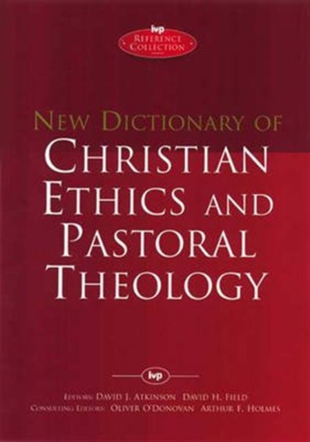 Book cover of New Dictionary of Christian ethics & pastoral theology
