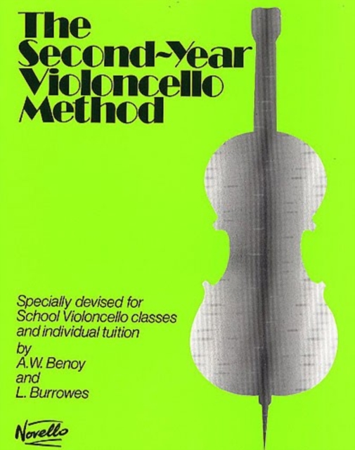 Book cover of The Second-Year Violoncello Method