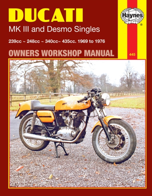 Book cover of Ducati MK III & Desmo Singles (69 - 76) Haynes Repair Manual