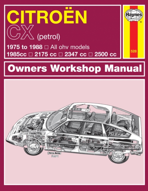 Book cover of Citroen CX Petrol (75 - 88) Haynes Repair Manual