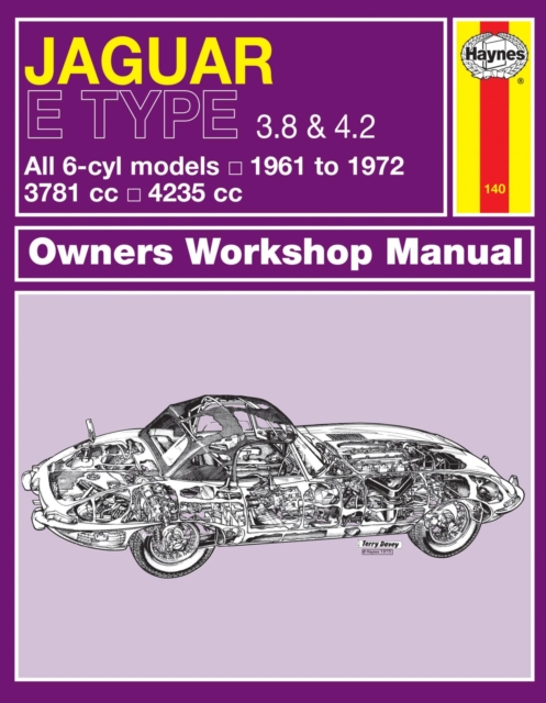 Book cover of Jaguar E Type (61 - 72) Haynes Repair Manual