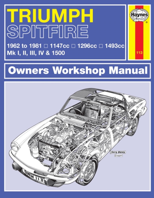 Book cover of Triumph Spitfire Owner's Workshop Manual