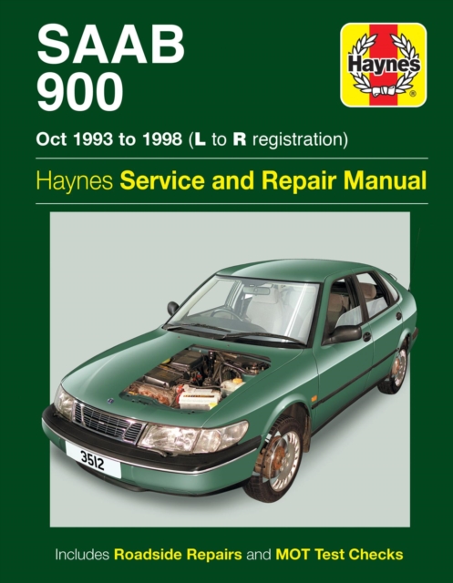Book cover of Saab 900 (Oct 93 - 98) Haynes Repair Manual