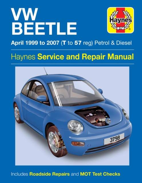 Book cover of VW Beetle Petrol & Diesel (Apr 99 - 07) Haynes Repair Manual