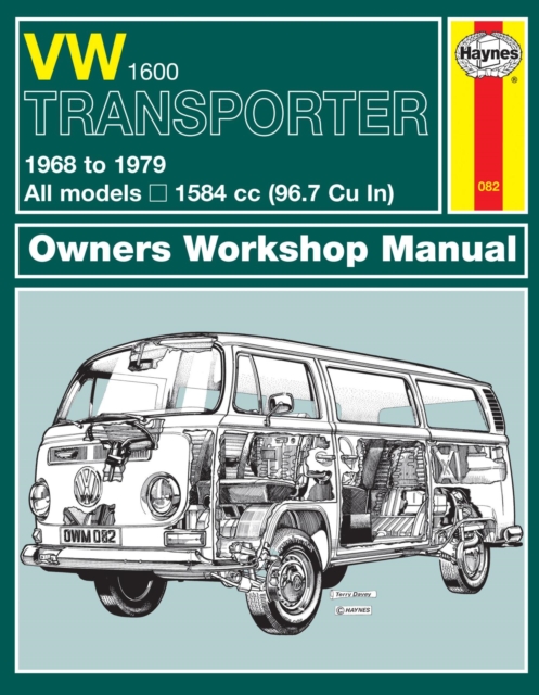 Book cover of VW Transporter 1600 (68 - 79) Haynes Repair Manual