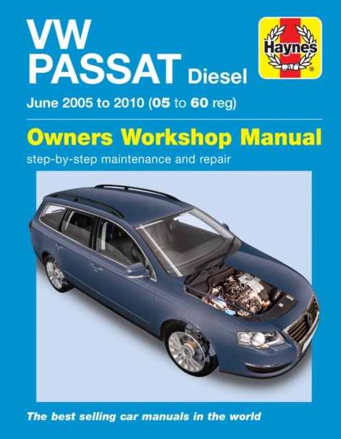 Book cover of VW Passat Diesel (June 05 to 10) Haynes Repair Manual