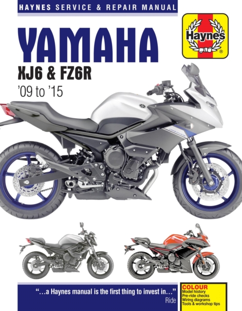 Book cover of Yamaha XJ6 & FZ6R (2009-2015) Haynes Repair Manual