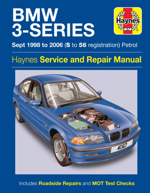 Book cover of BMW 3-Series Petrol (Sept 98 - 06) Haynes Repair Manual