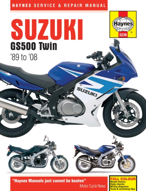 Book cover of Suzuki GS500 Twin (89 - 08) Haynes Repair Manual