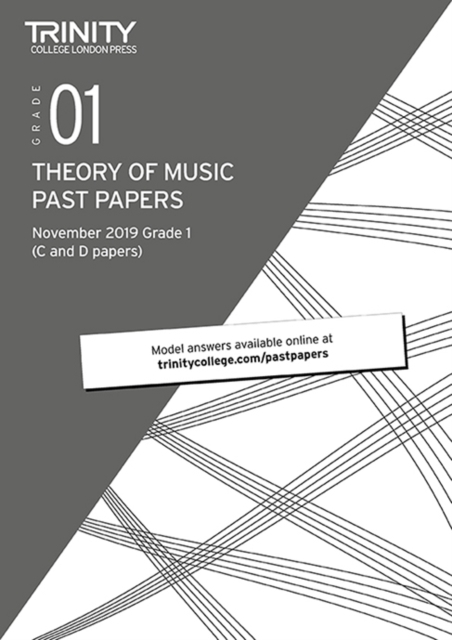 Book cover of Trinity College London Theory Past Papers Nov 2019: Grade 1