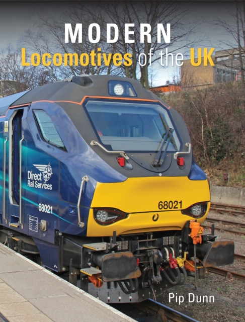 Book cover of Modern Locomotives of the UK