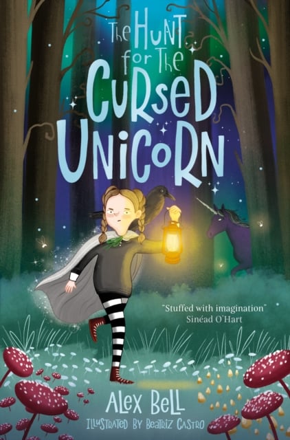 Book cover of The Hunt for the Cursed Unicorn