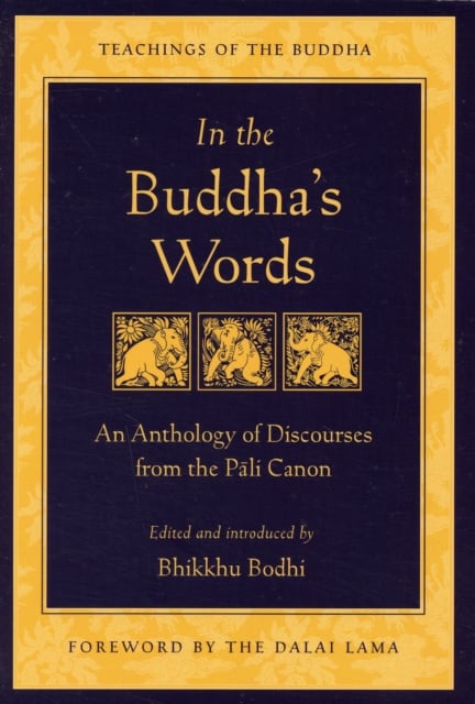 Book cover of In the Buddha's Words
