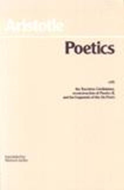 Book cover of Poetics (Janko Edition)