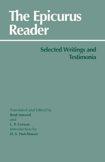 Book cover of The Epicurus Reader