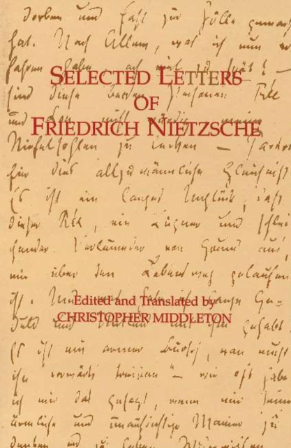 Book cover of Selected Letters of Friedrich Nietzsche