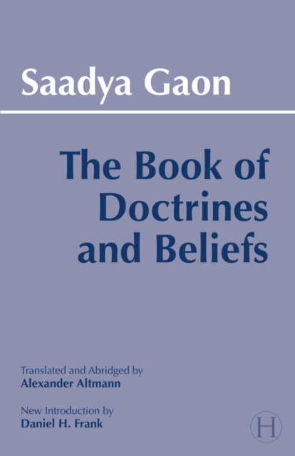 Book cover of The Book of Doctrines and Beliefs