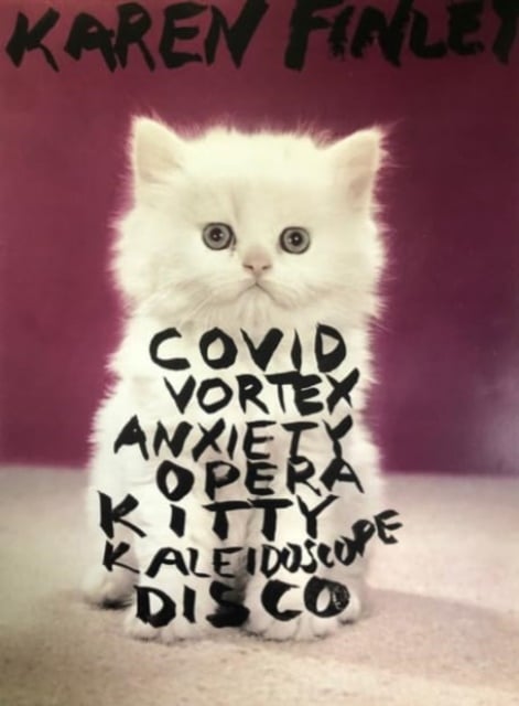 Book cover of COVID Vortex Anxiety Opera Kitty Kaleidoscope Disco