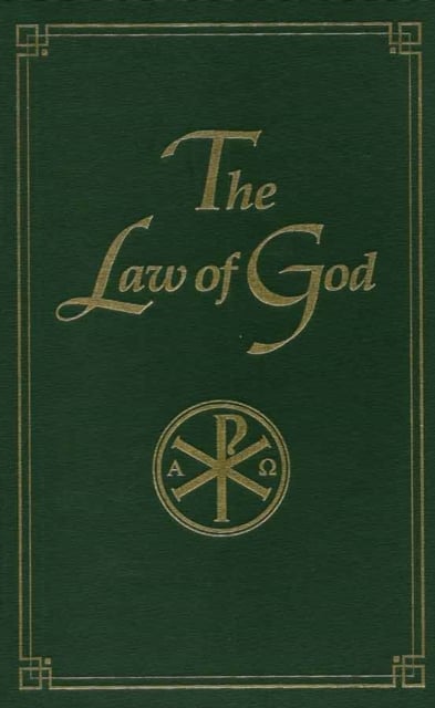 Book cover of The Law of God