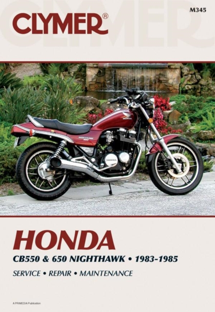 Book cover of Honda CB550 & 650 83-85