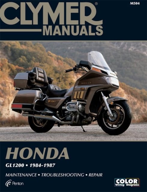 Book cover of Honda GL1200 Gold Wing Motorcycle (1984-1987) Service Repair Manual