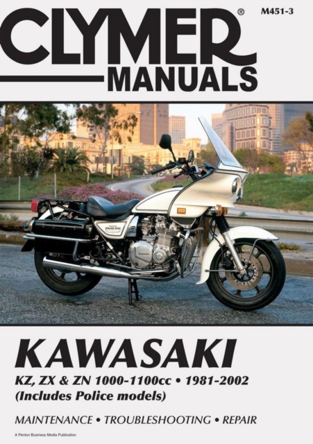 Book cover of Kawasaki KZ, ZX & Zn 1000-1100Cc