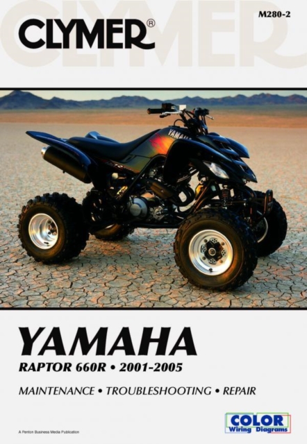 Book cover of Yamaha YFM660R Raptor 660R ATV (2001-2005) Service Repair Manual