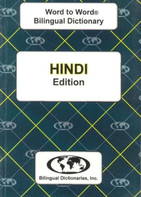 Book cover of English-Hindi & Hindi-English Word-to-Word Dictionary