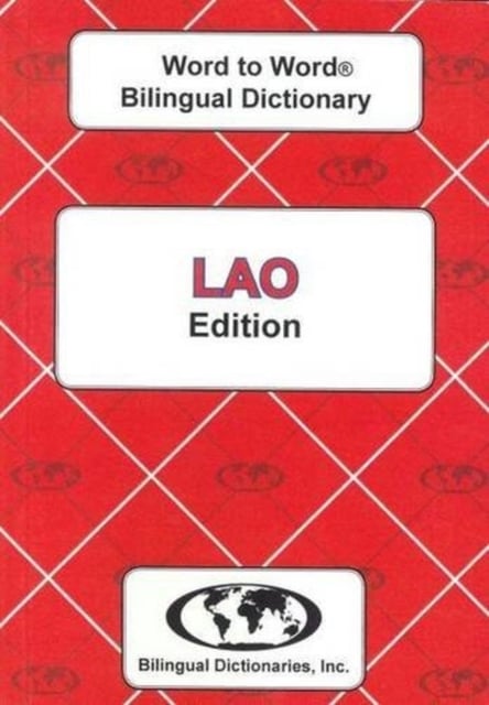 Book cover of English-Lao & Lao-English Word-to-Word Dictionary