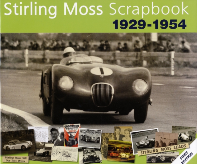 Book cover of Stirling Moss Scrapbook 1929 - 1954