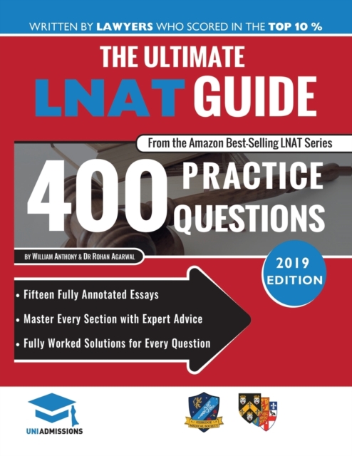 Book cover of The Ultimate LNAT Guide: 400 Practice Questions