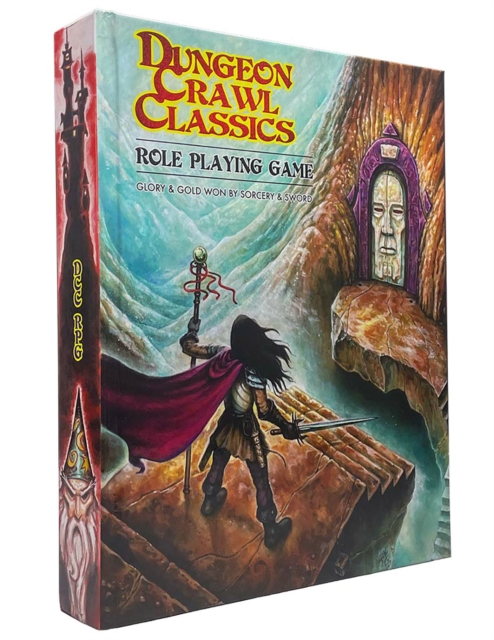 Book cover of Dungeon Crawl Classics RPG Core Rulebook - Softcover Edition