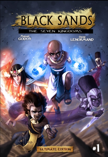 Book cover of Black Sands, the Seven Kingdoms, Volume 1