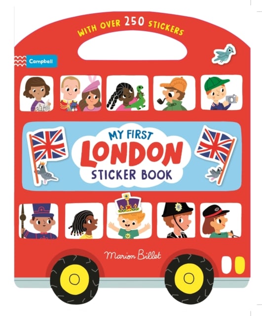 Book cover of My First London Sticker Book