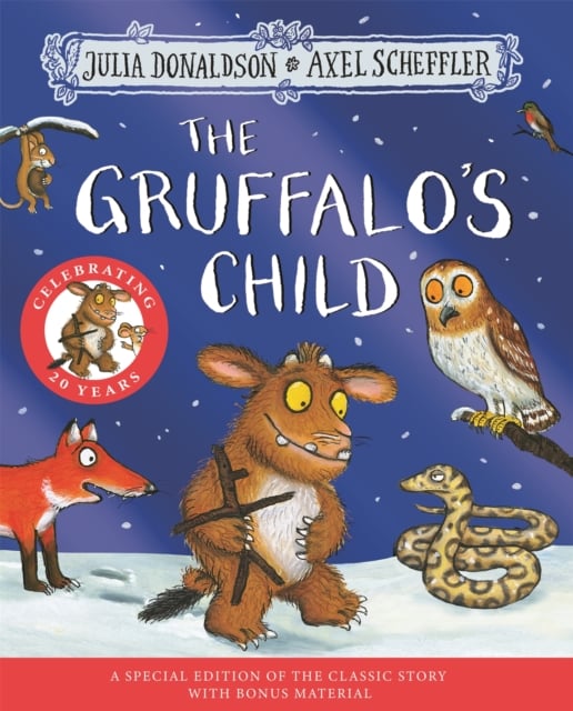 Book cover of The Gruffalo's Child 20th Anniversary Edition