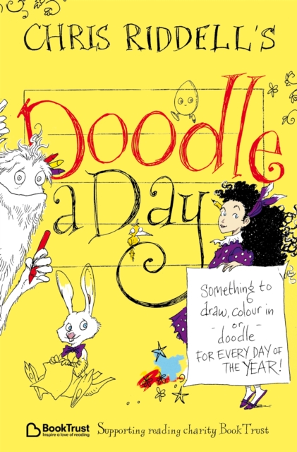 Book cover of Chris Riddell's Doodle-a-Day