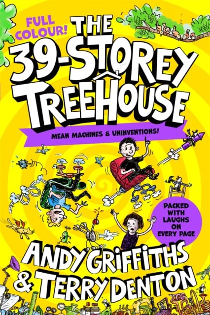 Book cover of The 39-Storey Treehouse