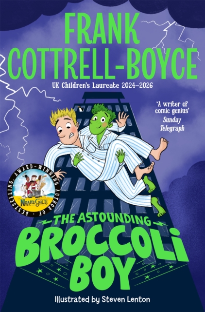 Book cover of The Astounding Broccoli Boy