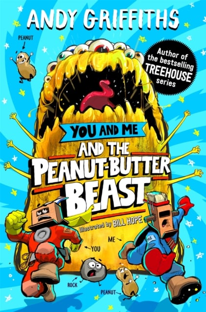 Book cover of You and Me and the Peanut-Butter Beast