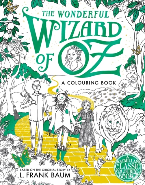 Book cover of The Wonderful Wizard of Oz Colouring Book