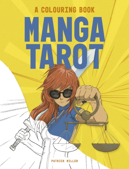 Book cover of Manga Tarot: A Colouring Book