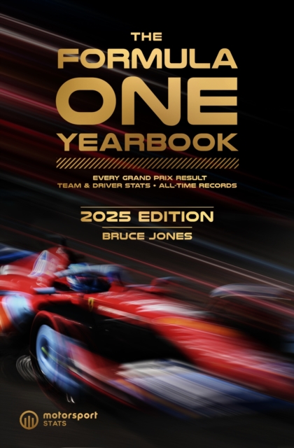 Book cover of The Formula One Yearbook 2025