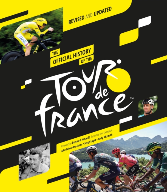 Book cover of The Official History of the Tour de France (2025)