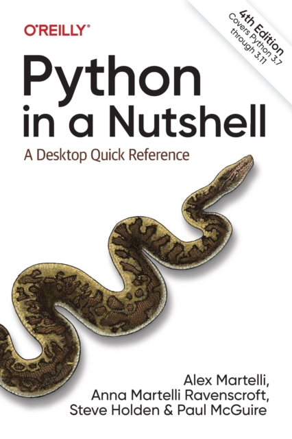 Book cover of Python in a Nutshell