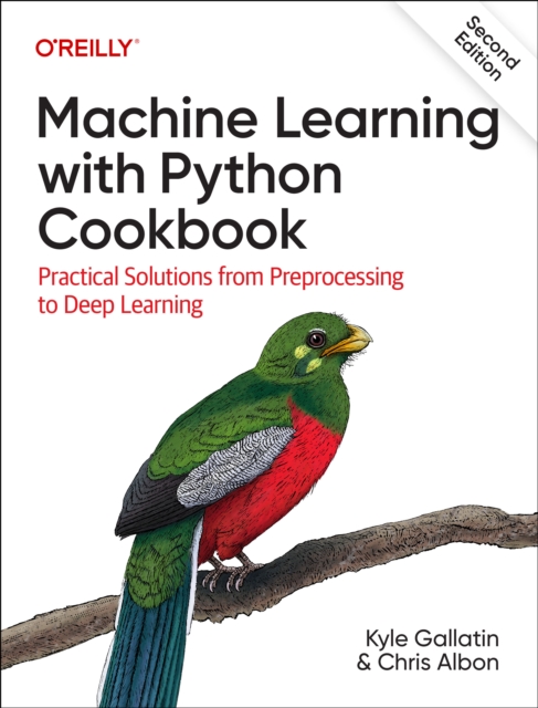 Book cover of Machine Learning with Python Cookbook