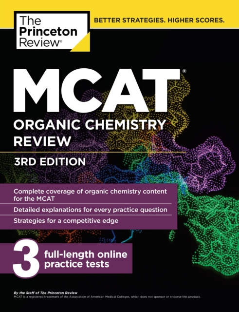 Book cover of MCAT Organic Chemistry Review, 3rd Edition