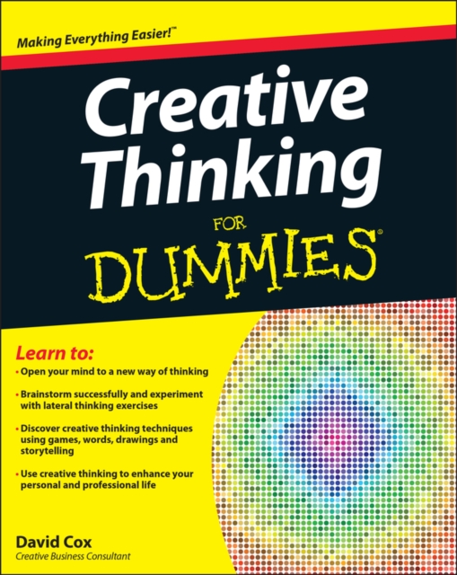 Book cover of Creative Thinking For Dummies