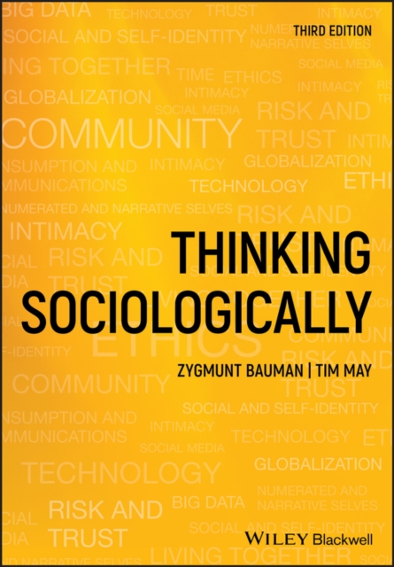 Book cover of Thinking Sociologically