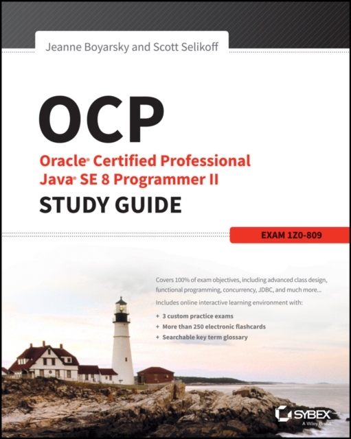 Book cover of OCP: Oracle Certified Professional Java SE 8 Programmer II Study Guide
