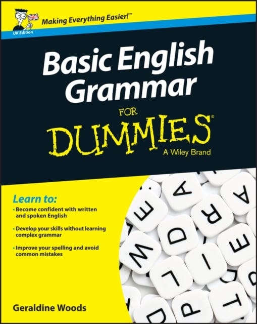 Book cover of Basic English Grammar For Dummies